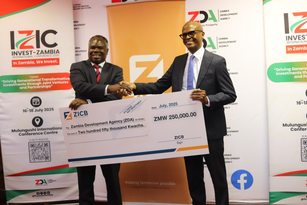 ZICB CONTRIBUTES K250,000 FOR IZIC