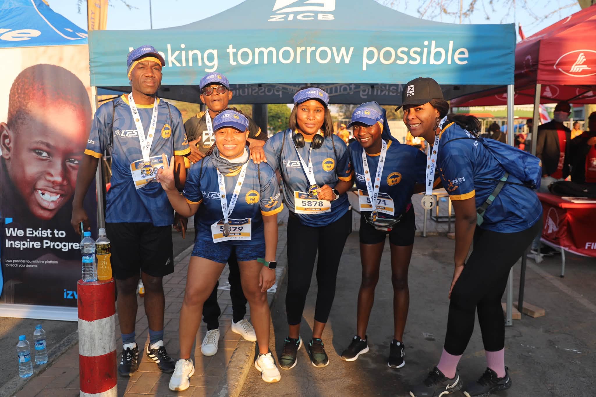 ZICB SUPPORTS PENSIONERS MARATHON