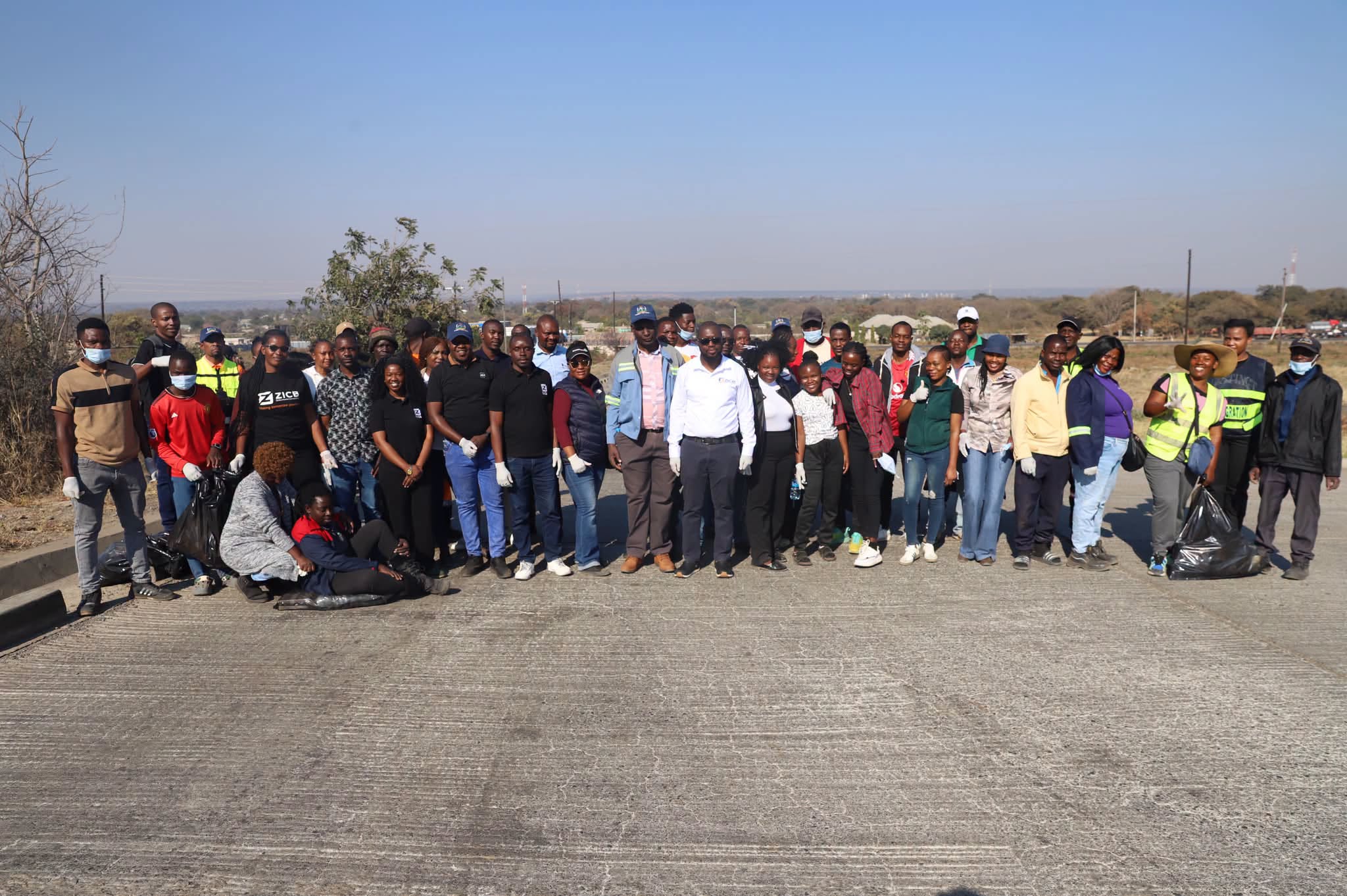 ZICB SUPPORTS KEEP ZAMBIA CLEAN CAMPAIGN IN LIVINGSTONE & KAZUNGULA
